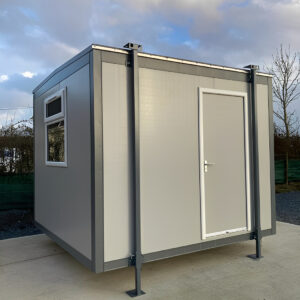 10ft × 10ft Jackleg Cabin with A/C