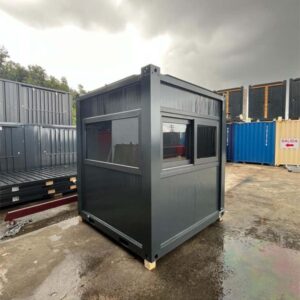 7x7ft Turnkey Steel Security Cabin