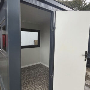 7x7ft Turnkey Steel Security Cabin
