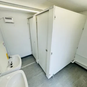 16ft × 9ft Anti-Vandal 3+1 Site Toilet Block