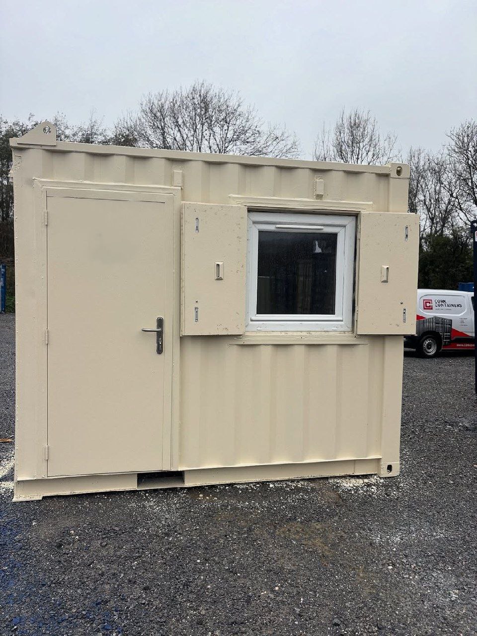 10ft x 8ft Anti-Vandal Office Cabin