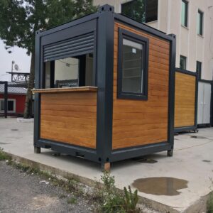 8x8ft Turnkey Timber Kiosk