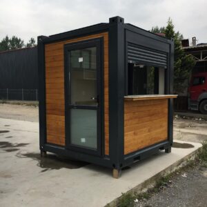 8x8ft Turnkey Timber Kiosk