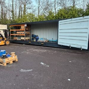40ft High Cube Full Open Side Shipping Container